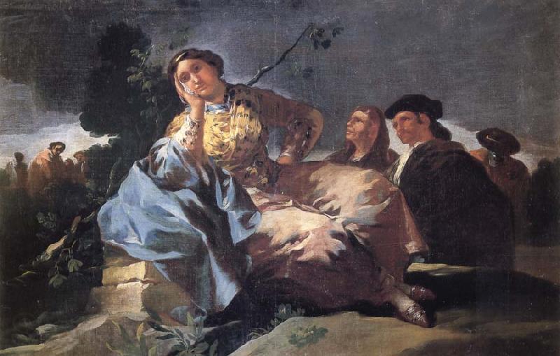 Francisco Goya The Rendezvous France oil painting art